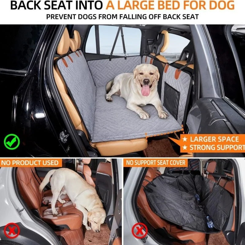 Pet Back Seat Cover (Hard Bottom)