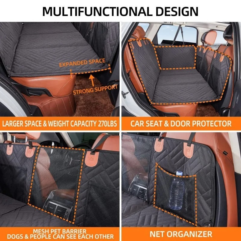 Pet Back Seat Cover (Hard Bottom)