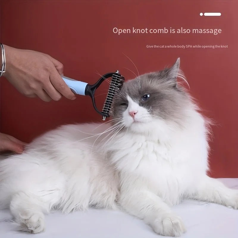 Pet Deshedding Grooming Brush