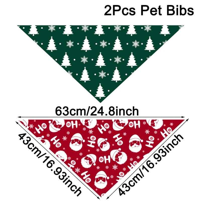 Christmas Dog Bandana