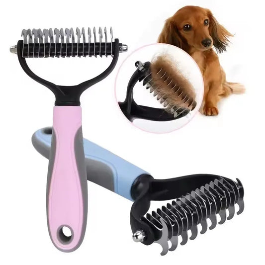 Pet Deshedding Grooming Brush